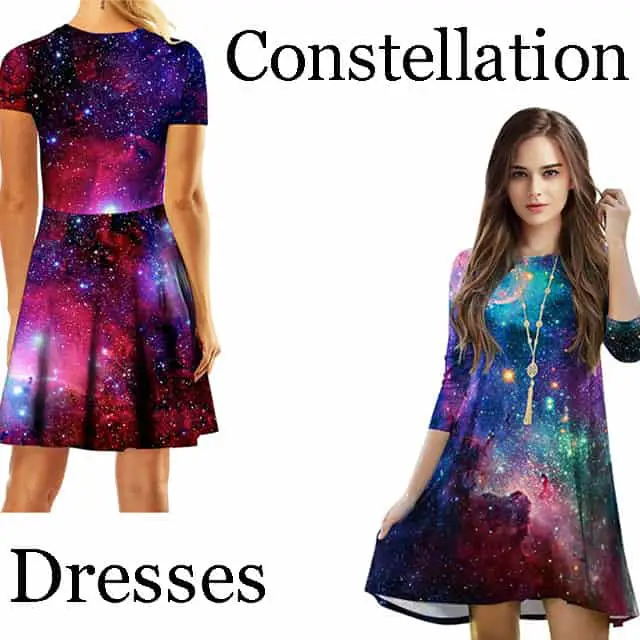 constellation dresses inspiration